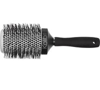 Efalock Brosse Ronde Colibri 62 MM/88 MM Noir-Blanc Soies de Nylon Céramique