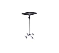 Efalock Cabinenboy XL Noir Avec Rouleaux, Réglable en Hauteur