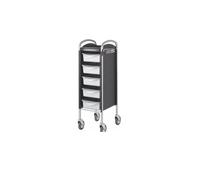 Efalock Camion de Travail Piccolo 6002 Basic High Argent-Noir Stapelboy