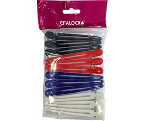 Efalock Clips combi 5147 - Assortiment 4 couleurs