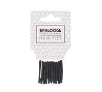 Efalock Hair Tie 15mm - 10 Pieces Black