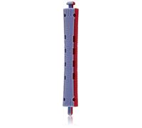 Efalock Lot de 12 bigoudis bicolores pour permanente à froid Rouge/bleu Ø 11 mm