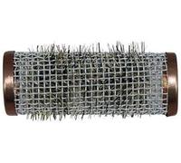 Efalock Lot de 12 bigoudis longs en métal Marron Ø 24 mm