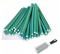 Efalock Lot De 30 Bigoudis Flexibles Vert 8 Mm Livrés Avec Cadeau Surprise