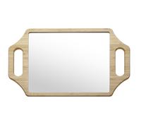 Efalock Miroir De Poche Wood Green Pour Salon De Coiffure Barbier