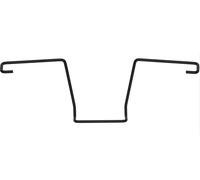 Efalock Piccolo® Support De Miroir Noir Mat