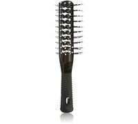 Efalock Professional Brosse double tunnel - Noir - 1 paquet (1 pièce)