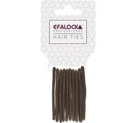 Efalock-Professional Coiffure Elastiques-pour-les-cheveuxÉlastiques à cheveux Marron 10 Stk.