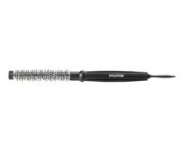 Efalock Ronde Professionnel Métal Doux 11 MM/18 MM Noir-Argent Soies de Nylon