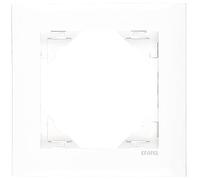 Efapel Logos 90 - Cadre simple Logos blanc