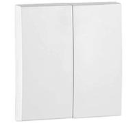 Efapel Logos 90 - Touche double loggs blanc