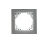 Efapel Logus 90 - Cadre simple Logus aluminium