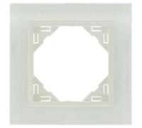 Efapel Logus 90 - Cadre simple Logus cristal/glace