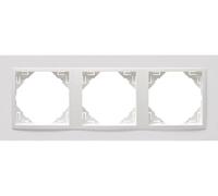 Efapel Logus 90 - Cadre triple Logus Blanc/Blanc
