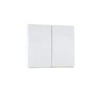 Efapel Sirius 70 - Touche double Sirius blanc