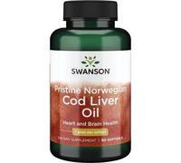 EFAs Pristine Norwegian Cod Liver Oil, 1000mg - 60 softgels