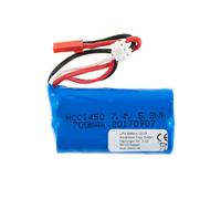 Efaso Batterie 7,4V 650 MAH Li-Po compatible avec Feilun FX78, FX078, Dh 9116