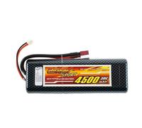 efaso Batterie 7,4V Li-Po 4500 mAh avec connecteur Deans, compatible RC