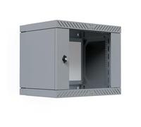 EFB Boîtier Mural X-Rack 19" avec Porte en Verre 400-600 mm 9HE Gris