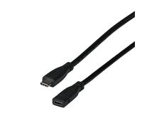 EFB Câble d'extension USB3.2 Gen2 C-C St-Bu, 0.2m, 10Gbit