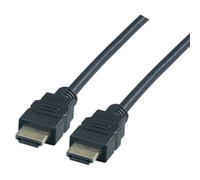 EFB-Elektronik Câble HDMI HighSpeed Type A avec Ethernet 4K 30 Hz Noir