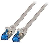EFB-Elektronik Câble patch RJ45 K5525FGR S/FTP Cat.6A Cat7 TPE Superflex 25 cm
