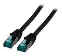 EFB MK60010,25B - Câble patch S/FTP, Cat.6A, 0,25 m, noir