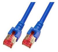 EFB K5513.0,5 EFB RJ45 Patchkabel S/FTP, Cat.6, LSZH, 0,5m, blau