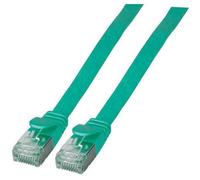 EFB K5545GN.1 - Câble à patch plat catégorie 6a, U/FTP, 1 m, vert