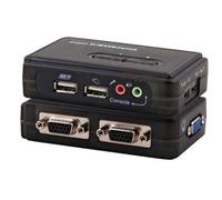 EFB Commutateur KVM 2 ports USB-audio + set de câbles