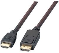 EFB DisplayPort to HDMI A Male to Male 1.0 m Black