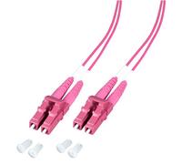 EFB Duplex Jumper LC-LC 50/125,OM4,LSZH,violett,1.2mm,0.5m