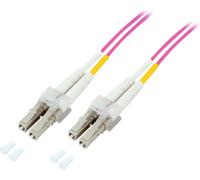 EFB Duplex Jumper LC-LC 50/125,OM4,LSZH,violett,2.0mm,25m