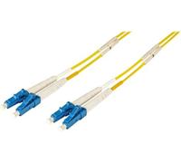 EFB Duplex Jumper LC-LC 9/125, OS2, LSZH, gelb, 2mm, 2m