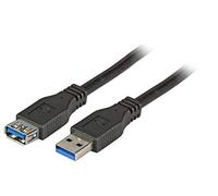EFB-Elektronik 1 m USB 3.0 - Câble USB (3.0 (3.1 Gen 1), USB A, USB A, Mâle/Femelle, Droit, Droit)