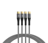 EFB-Elektronik 2 Pack USB-C to USB-C 100W Power Delivery Charging Cable E-Marker