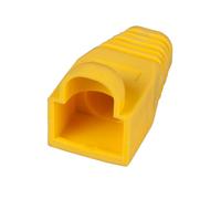 EFB Elektronik 37546.5-100 : Gaines de câble RJ-45 Jaune - Lot de 100 pièces