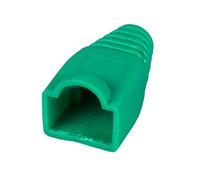 EFB Elektronik 37546.8-100 : Gaines de câble RJ-45 Vert, Lot de 100 pièces, pour protection et identification de câbles réseau