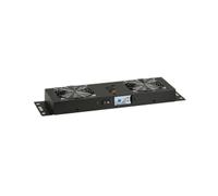 EFB Elektronik 691656TS : Kit de ventilation pour racks, 2 ventilateurs intégrés, boîtier acier noir, 230V 50Hz, compatible BASIC IP55, avec kit de montage.