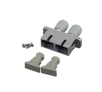 EFB Elektronik Adaptateur Fibre Optique SC/ST Métal - 4 Connecteurs, Contacts Argent, Multimode, Référence 53307.34 - Quantité : 1 pièce