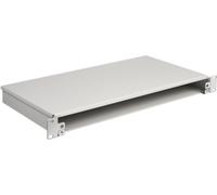 EFB Elektronik Boîte d'épissure fixe 1U sans panneau frontal non équipé gris (VSB-F-GR)