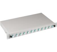 EFB-Elektronik Boîte d'épissure LC 50/125µ OM3 extensible, 12 pigtails déportés /6 raccords Fabricant : EFB Elektronik (BA71901L12OM3)