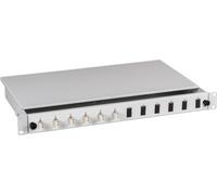 EFB-Elektronik Boîte d'épissure LC 50/125µ OM4 extensible 48 pigtails déportés/24 couples