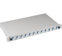 EFB-Elektronik Boîte d'épissure LC 9/125µ OS2 extensible, 24 pigtails / 12 coupleurs Fabricant : EFB Elektronik (B71921L24)