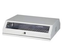 EFB-Elektronik Boîtier Mural 3HE Vertical + 5HE Horizontal 19" RAL7035