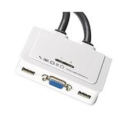EFB-Elektronik Câble audio KVM VGA USB 2 ports avec jeux de câbles 2 x 0,9 m