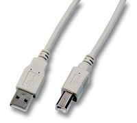 EFB-Elektronik Câble de Connexion USB 2.0 A-B mâle vers mâle Gris 5 m