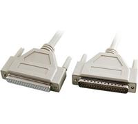 EFB-Elektronik Câble de données sériel 1:1, 2x DSub 37, connecteur mâle-femelle, 3,0m, beige Fabricant : EFB Elektronik (K5186.3)