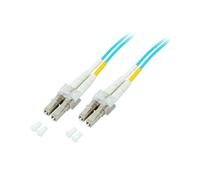 EFB Elektronik - Câble Fibre Optique 20m LC/LC Multimode 50/125µm - Bleu - Full Duplex - Réf: O0312.20