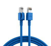 EFB-Elektronik Câble patch RJ45 Cat.6A S/FTP FRNC VC LED bleu 5m Fabricant : EFB Elektronik (DCK1001BL.5)
